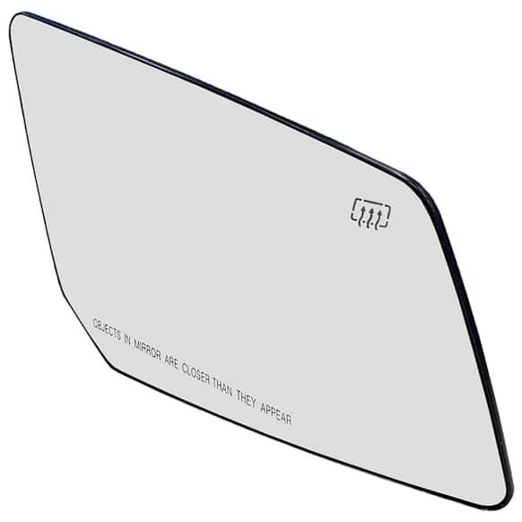 2010 Saturn Outlook - Mirror Glass Passenger Side, Without Convex Spotting Mirror, Heated, No Blind Spot Feature, No Signal Light, Backing Plate Included, Help Series