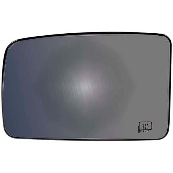 56308 Driver Side Help Series Mirror Glass, Heated, No Blind Spot Feature, Backing Plate Included