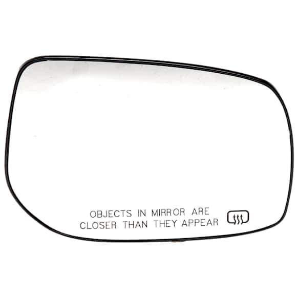 56465 Passenger Side Help Series Mirror Glass, Heated, No Blind Spot Feature, Backing Plate Included