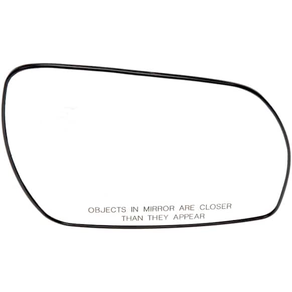 56551 Passenger Side Help Series Mirror Glass, Heated, No Blind Spot Feature, Backing Plate Included