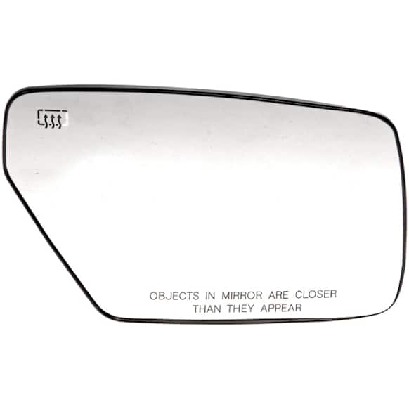 2008 Nissan Quest - Mirror Glass Passenger Side, Heated, No Blind Spot Feature, No Signal Light, Backing Plate Included, Help Series