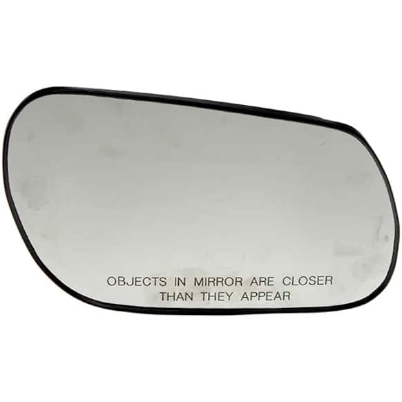 56621 Front, Passenger Side Help Series Mirror Glass, Non-Heated, No Blind Spot Feature, Backing Plate Included