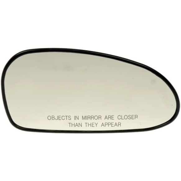 56639 Front, Passenger Side Help Series Mirror Glass, Non-Heated, No Blind Spot Feature, Backing Plate Included
