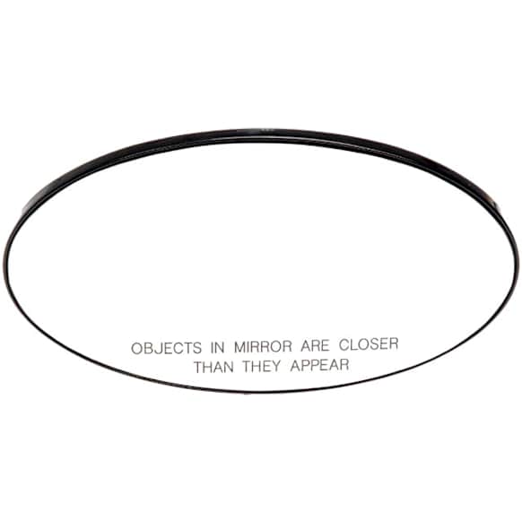 56713 Passenger Side Help Series Mirror Glass, Heated, No Blind Spot Feature, Backing Plate Included