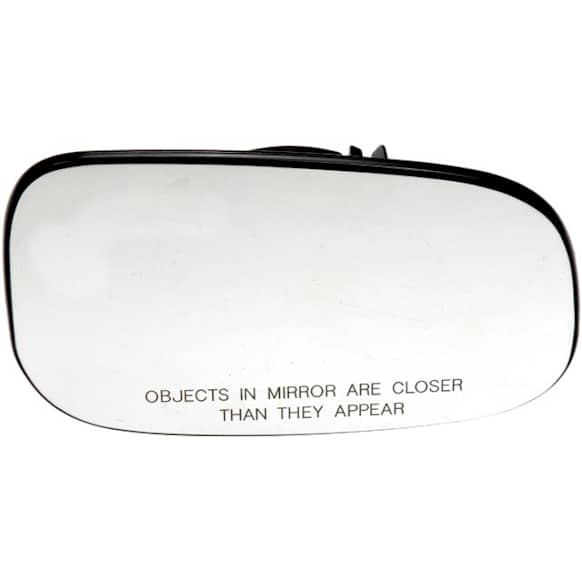 56817 Front, Passenger Side Help Series Mirror Glass, Heated, No Blind Spot Feature, Backing Plate Included