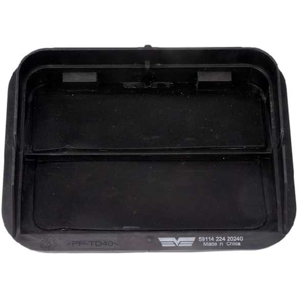 59114 Help Series Air Vent - Black, Plastic, Direct Fit