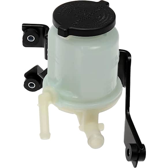 OE Solutions Series Power Steering Reservoir - Gray and white, Direct Fit, Sold individually