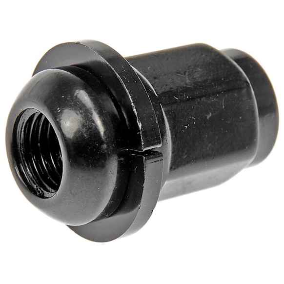 611-252.1 AutoGrade Series Radius Lug Nut - Black, Steel, Acorn, M12-1.50 Direct Fit, Sold Individually