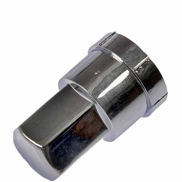 611-632 AutoGrade Series Lug Nut Cover - Chrome, Plastic, Direct Fit, Set of 5