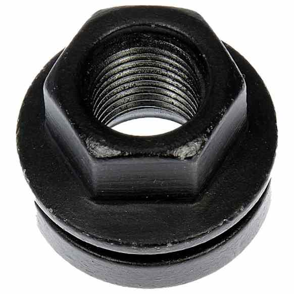 611-931 AutoGrade Series Lug Nut - Zinc Plated, Carbon Steel, Flat, M14-1.5 Direct Fit, Sold individually
