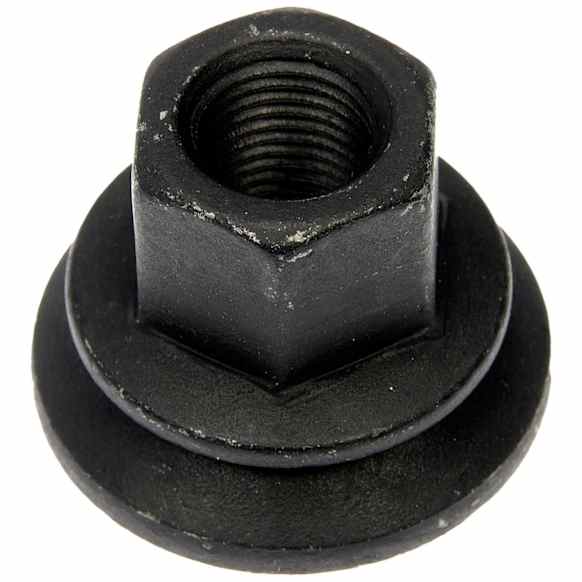 611-936.1 Lug Nut - Black, Steel, Flanged Nut, M14-1.5 Direct Fit, Sold Individually