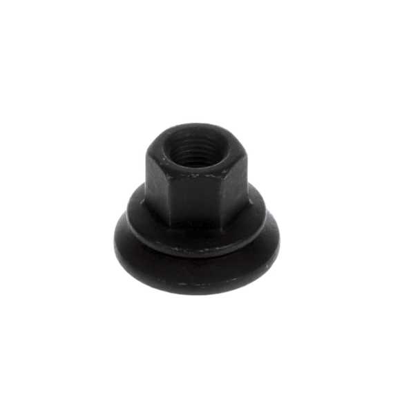 611-936 Lug Nut - Black, Steel, Flanged Nut, M14-1.5 Direct Fit, Sold Individually