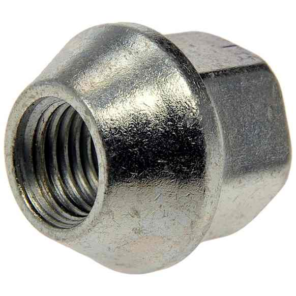 611-964.1 AutoGrade Series Lug Nut - Silver, Carbon Steel, Bulge, M12-1.50 Direct Fit, Sold individually