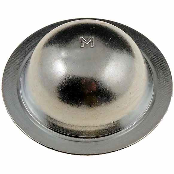 618-101 AutoGrade Series Dust Cap - Silver, Direct Fit, Set of 5