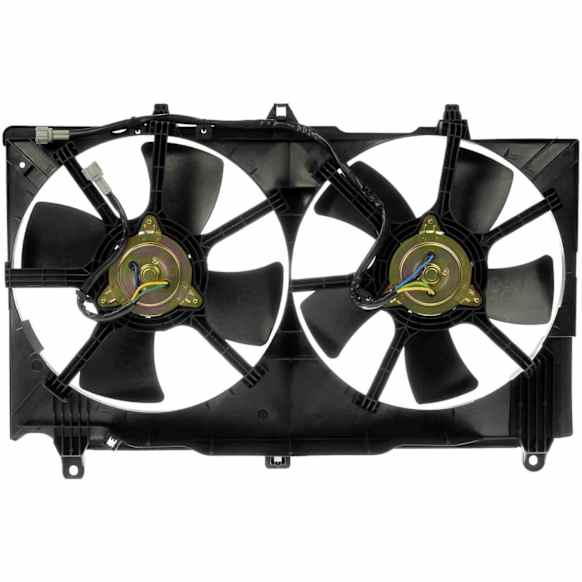 2007 Infiniti G35 - Radiator Fan 6 Cyl 3.5L, Eng Des: VQ35DE, With Air Conditioning, Dual fan, OE Solutions Series