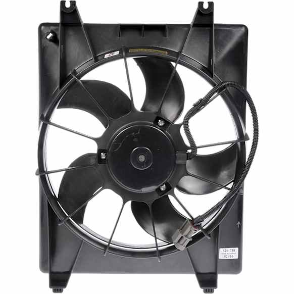 620-738 OE Solutions Series Driver Side Radiator Fan 6 Cyl., 3.8L Engine Single fan 