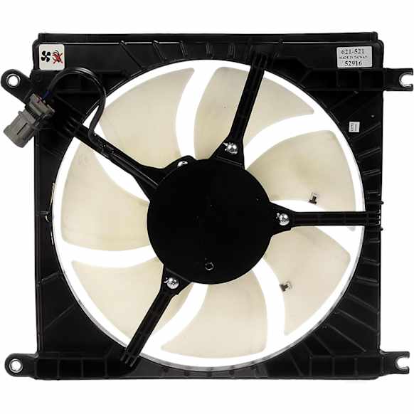 621-521 OE Replacement A/C Condenser Fan, Single fan, OE Solutions Series