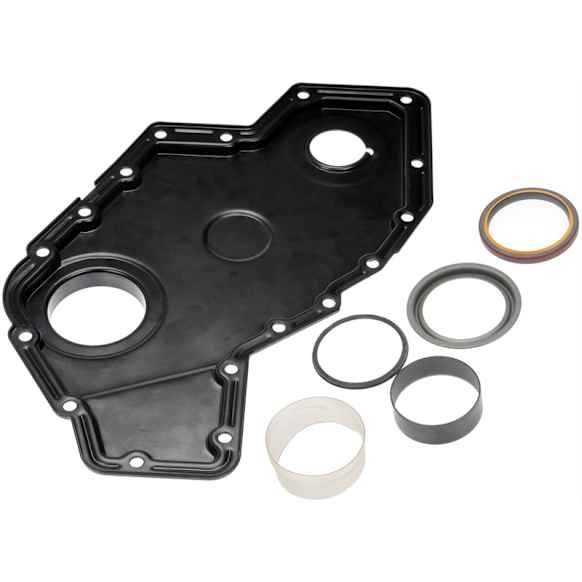 635-180 Outer Timing Cover, Black, Steel OE Solutions Series