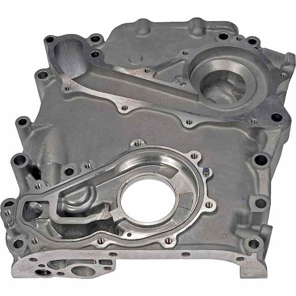 635-314 Timing Cover, Silver, Aluminum OE Solutions Series