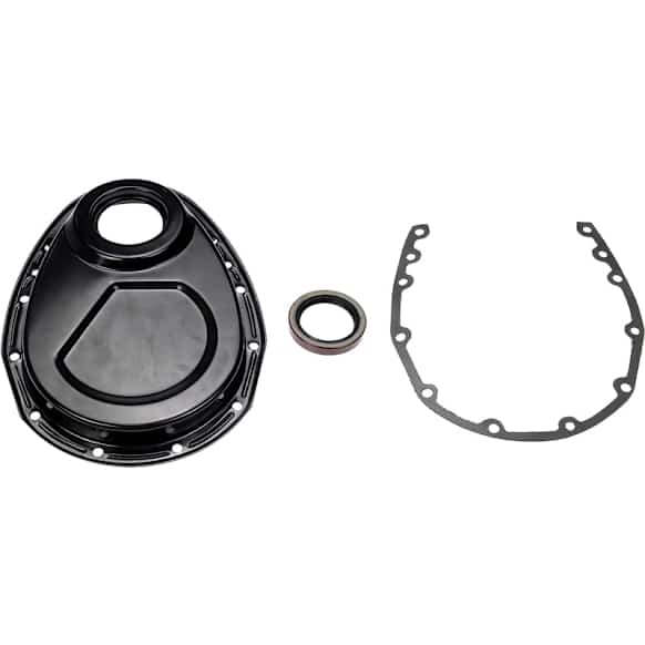 635-513 Timing Cover, Black, Steel OE Solutions Series