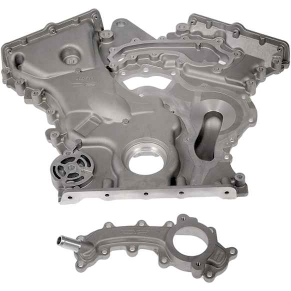 2015 Jeep Grand Cherokee - Timing Cover, 6 Cyl 3.6L, Silver, Aluminum