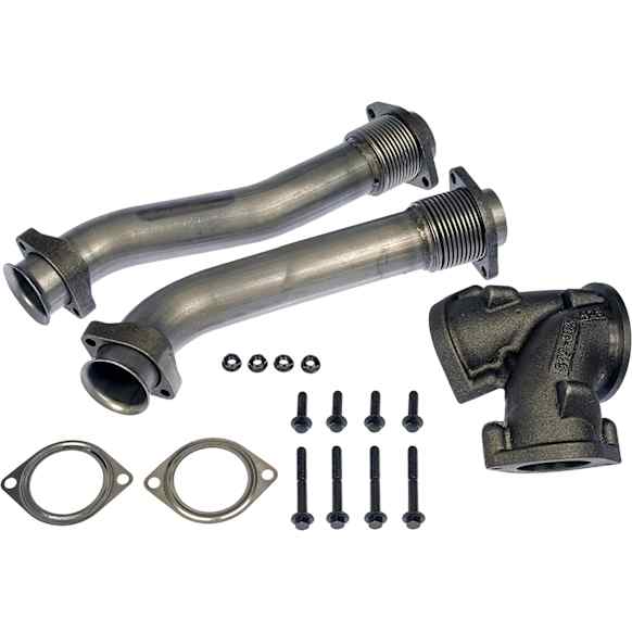 679-005 Turbo Pipe - Natural, Steel Tubing With Cast Iron Y-Connector, Direct Fit, Kit