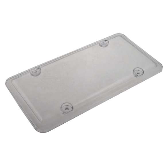 68146 License Plate Cover - Clear, Universal