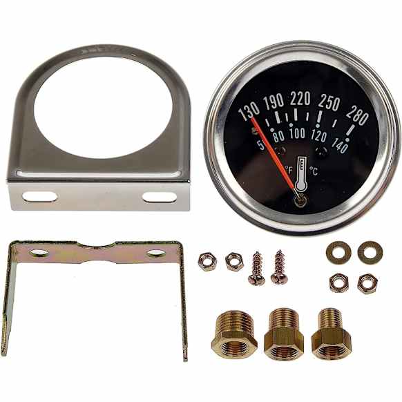 7-155 Water Temperature Gauge - Universal, Sold individually