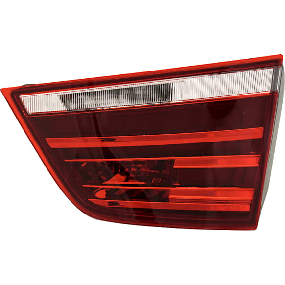2011-2017 BMW X3 - Passenger Side, Inner Tail Light, with Bulb, Halogen, Clear and Red Lens