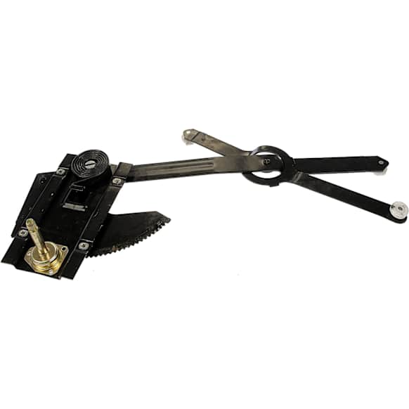 740-651 Front, Driver Side OE Solutions Series Manual Window Regulator, Without Motor