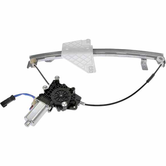 2002 Jeep Grand Cherokee - Rear, Passenger Side Power Window Regulator, With Motor, OE Solutions Series