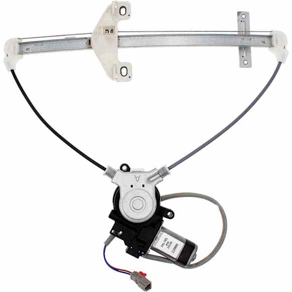 741-745 Sedan Rear, Passenger Side OE Solutions Series Power Window Regulator, With Motor