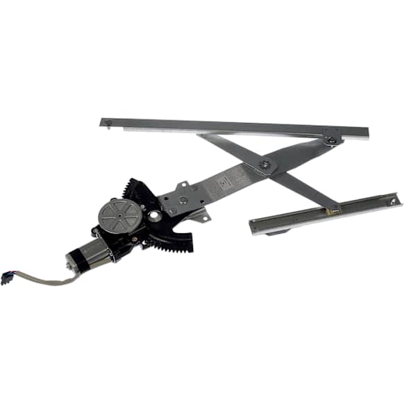 741-757 Sedan Front, Passenger Side OE Solutions Series Power Window Regulator, With Motor