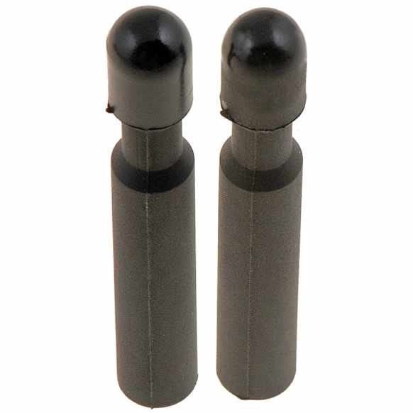 75409 Help Series Door Lock Knob - Black, Direct Fit