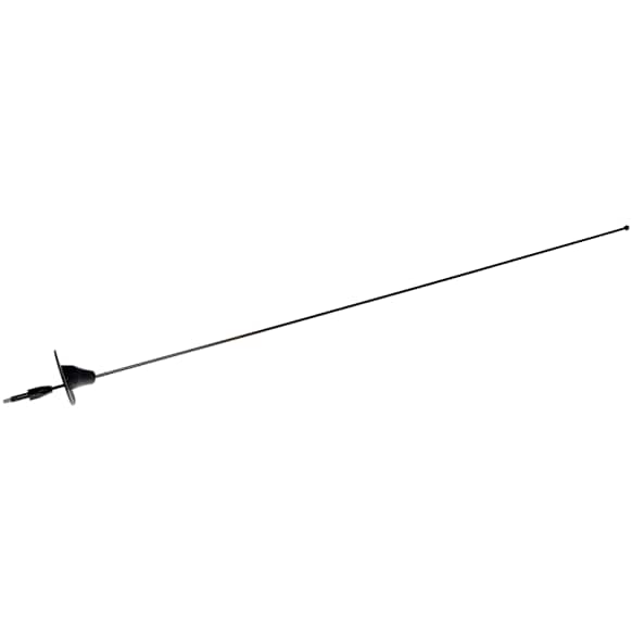 76023 Help Series Antenna Mast - Black, Direct Fit, Sold Individually