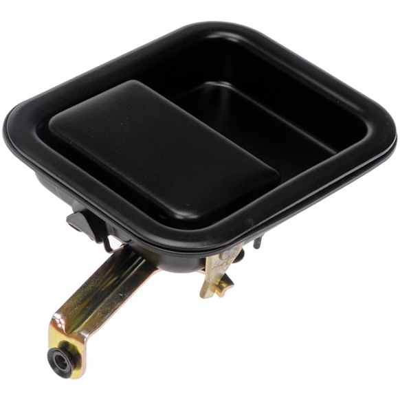 760-5214 Front, Passenger Side Black Exterior Door Handle, Without Key Hole, HD Solutions Series