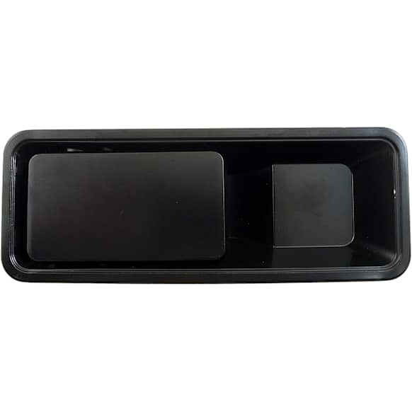 761-5107 Front, Passenger Side Black Interior Door Handle, Without Door Lock Hole, HD Solutions Series