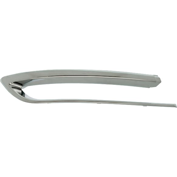 2014-2016 BMW 528i xDrive - Rear, Driver Side, Outer Bumper Trim, Chrome, Base Model