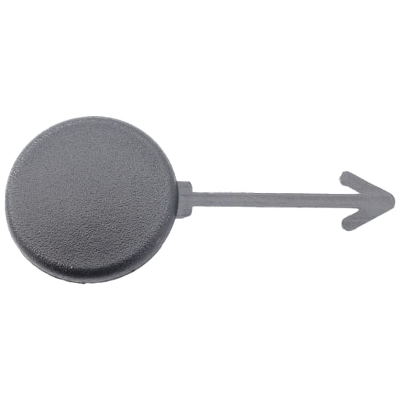 Rear, Driver or Passenger Side Bumper Filler, Textured