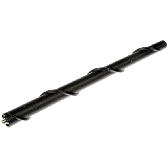 76842 Help Series Antenna Mast - Black, Direct Fit, Sold Individually