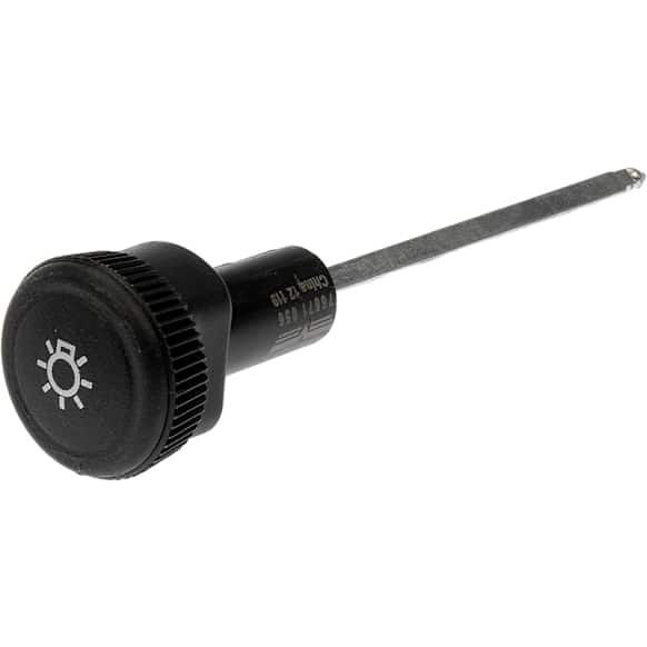 76871 Help Series Headlight Switch Knob - Black, Direct Fit