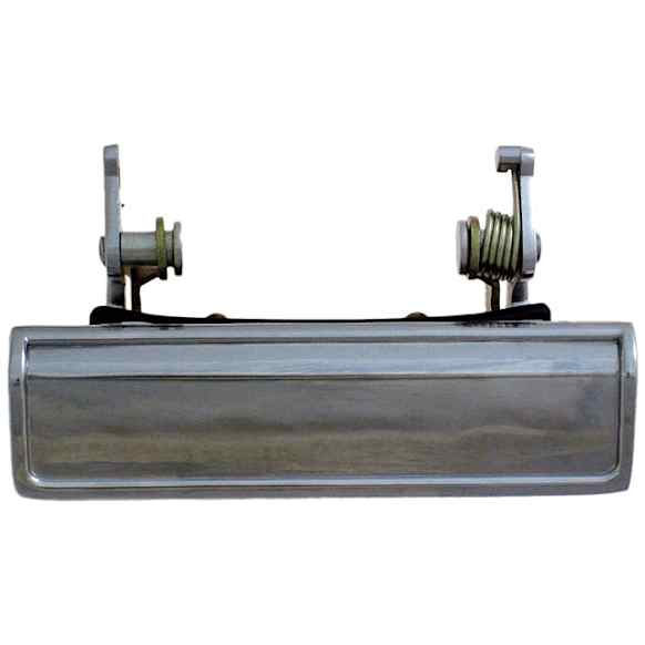 77006 Front, Driver or Passenger Side Chrome Exterior Door Handle, Without Key Hole, Help Series