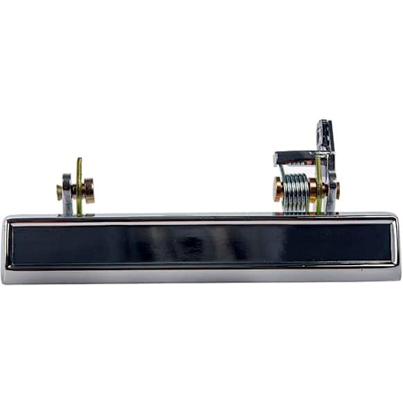 77023 Front, Driver Side Chrome Exterior Door Handle, Without Key Hole, Help Series