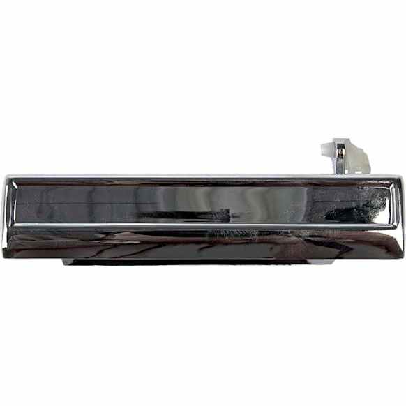 77028 Front, Driver Side Chrome Exterior Door Handle, Without Key Hole, Help Series