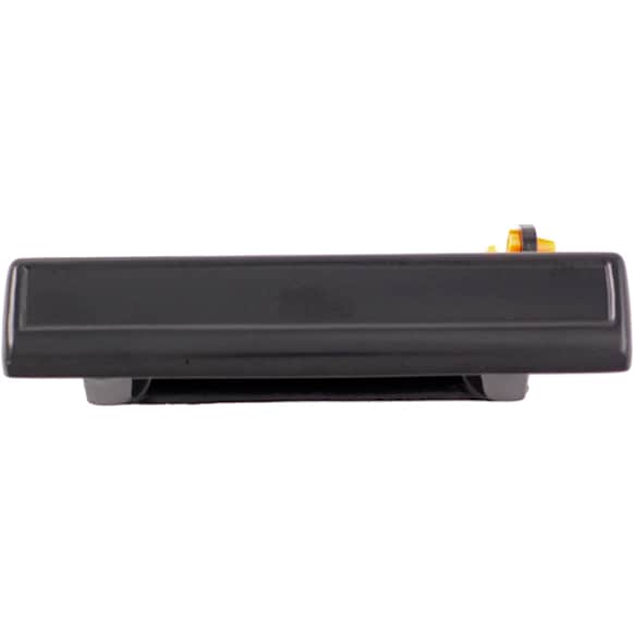 77048 Front, Driver Side Smooth Black Exterior Door Handle, Without Key Hole, Help Series