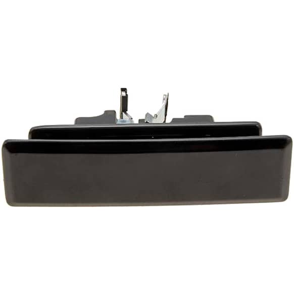 77091 Passenger Side Smooth Black Exterior Door Handle, Without Key Hole, Help Series