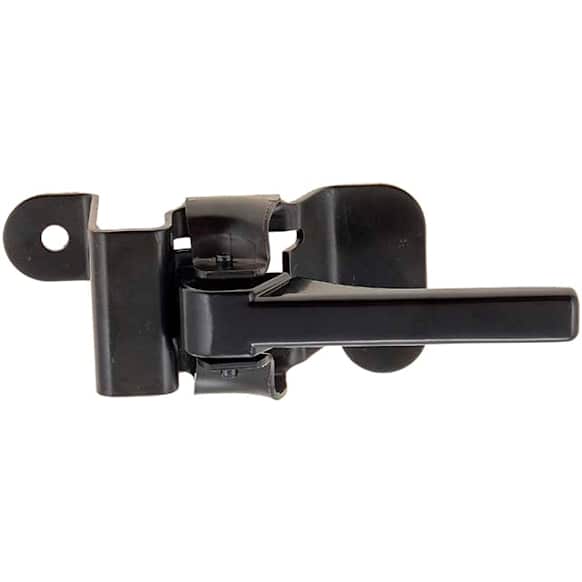 77114 Front, Driver Side Smooth Black Interior Door Handle, Without Door Lock Hole, Help Series