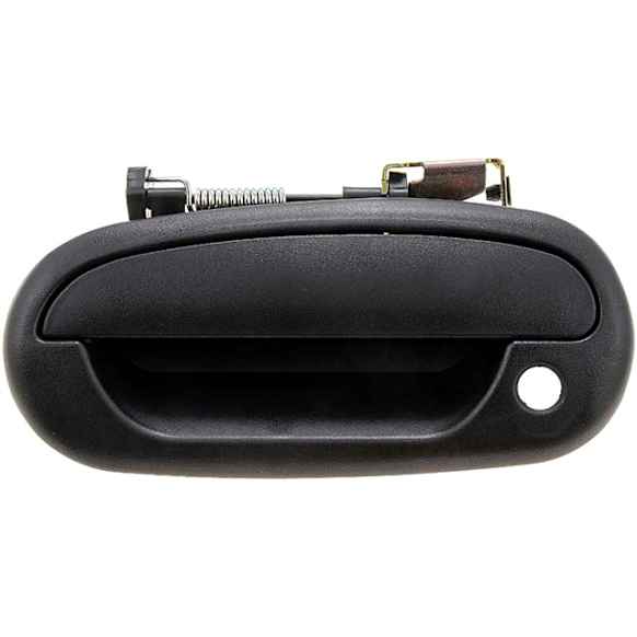 77136 Front, Driver Side Textured Black Exterior Door Handle, With Key Hole, Help Series