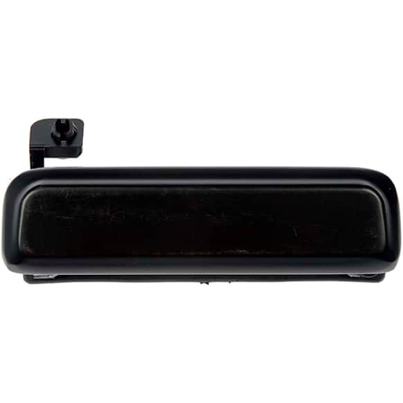 77159 Smooth Black Exterior Door Handle, Without Key Hole, Help Series