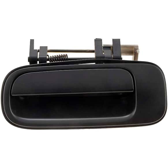 77386 Rear, Driver Side Smooth Black Exterior Door Handle, Without Key Hole, Help Series